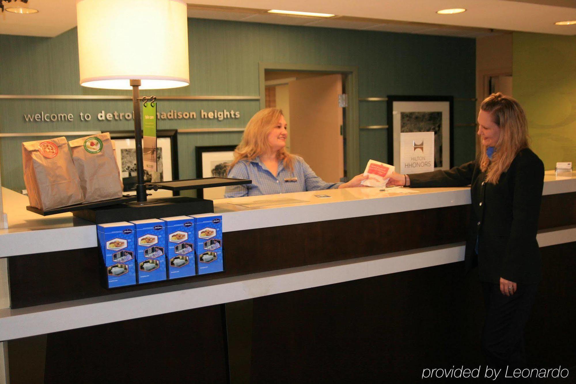 Hampton Inn Detroit Madison Heights South Troy Intérieur photo